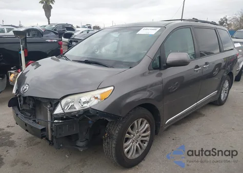 2012 Toyota Sienna Xle V6 8 Passenger из США, поврежденный, VIN 5TDYK3DC4CS199512